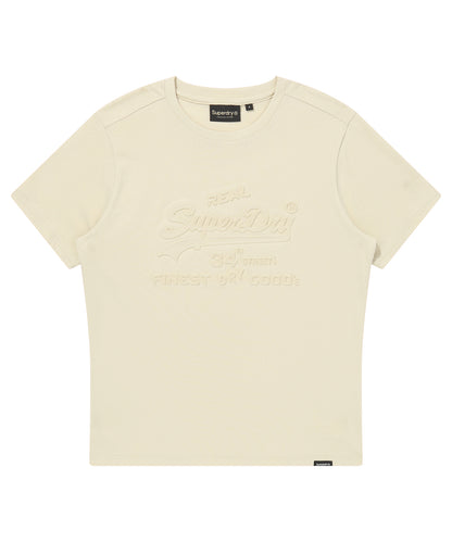 W Logo Embossed T-Shirt