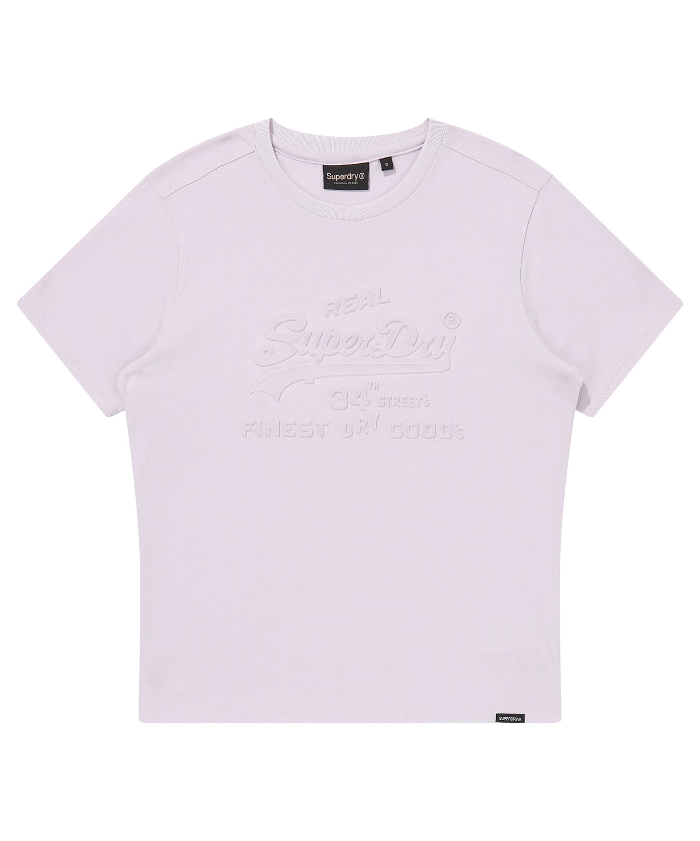 W Logo Embossed T-Shirt