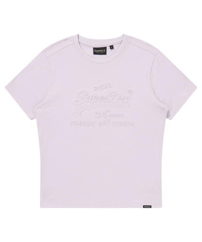 W Logo Embossed T-Shirt