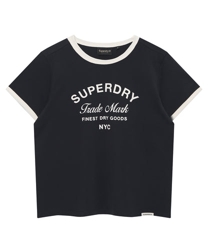 W Logo Ringer T-Shirt 2