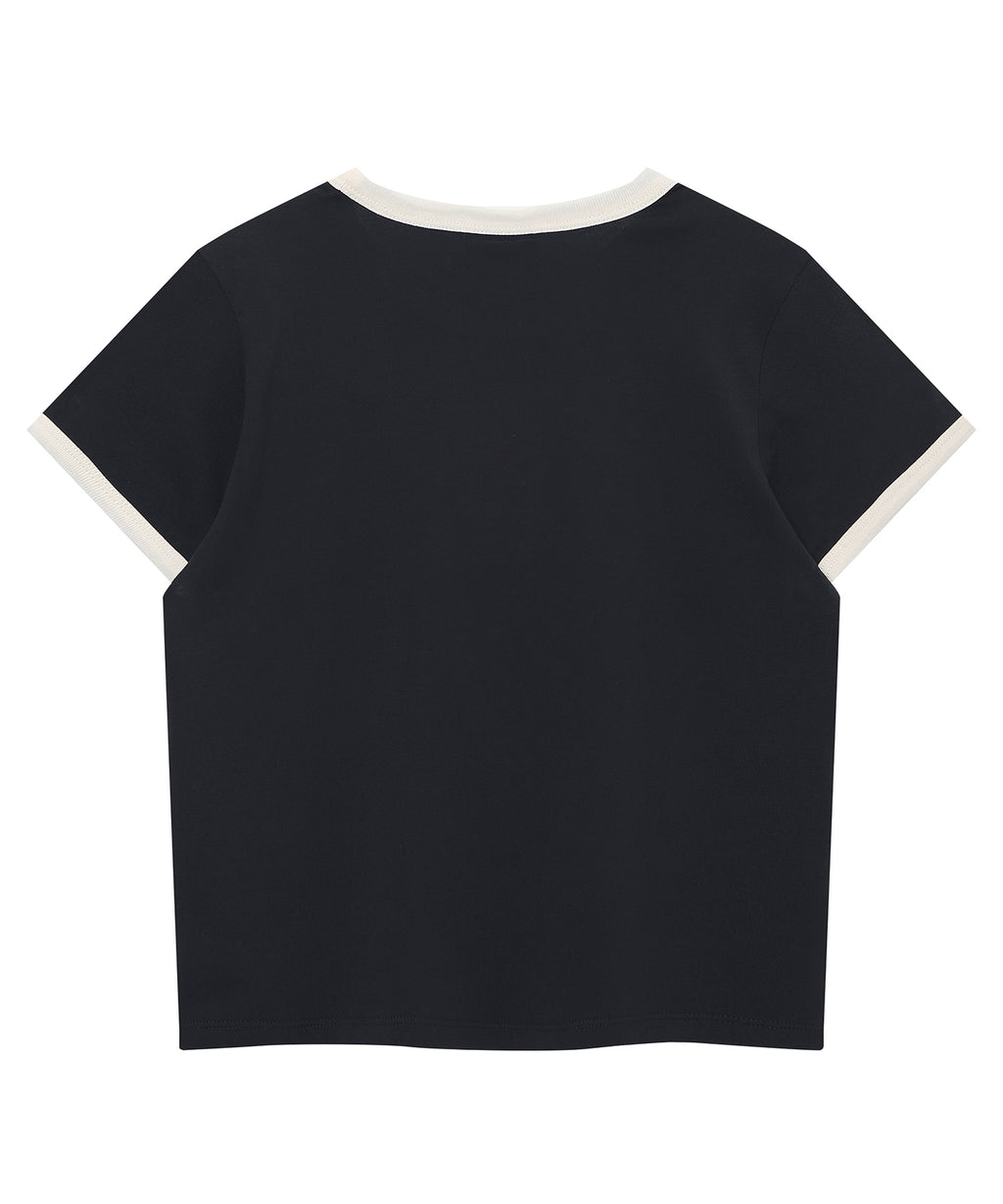 W Logo Ringer T-Shirt 2