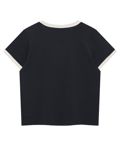 W Logo Ringer T-Shirt 2