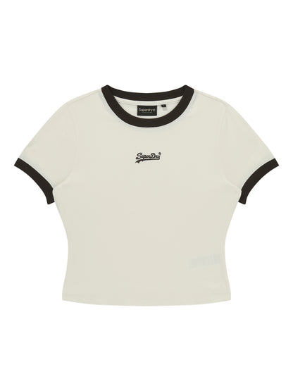 W OG Logo Ringer T-Shirt