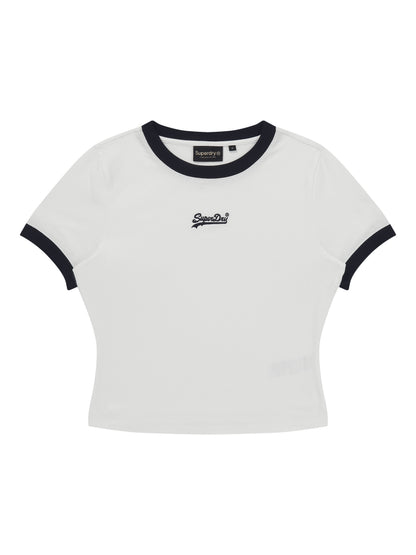 W OG Logo Ringer T-Shirt