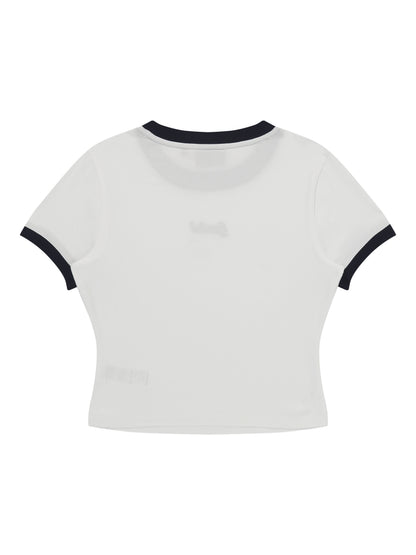 W OG Logo Ringer T-Shirt