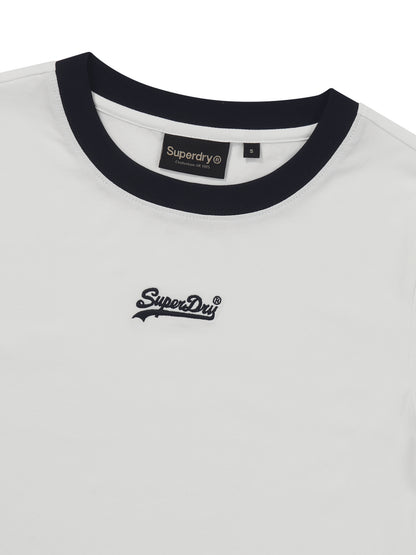 W OG Logo Ringer T-Shirt