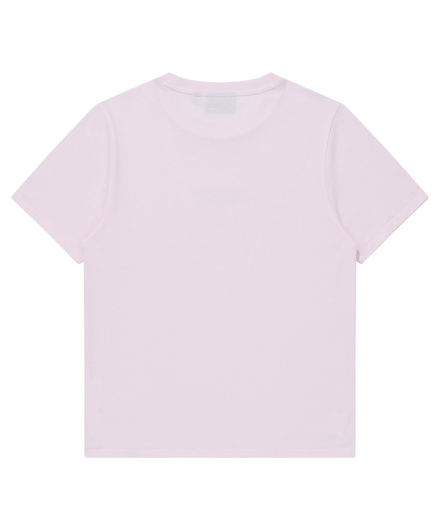 W Logo Embroidered T-Shirt