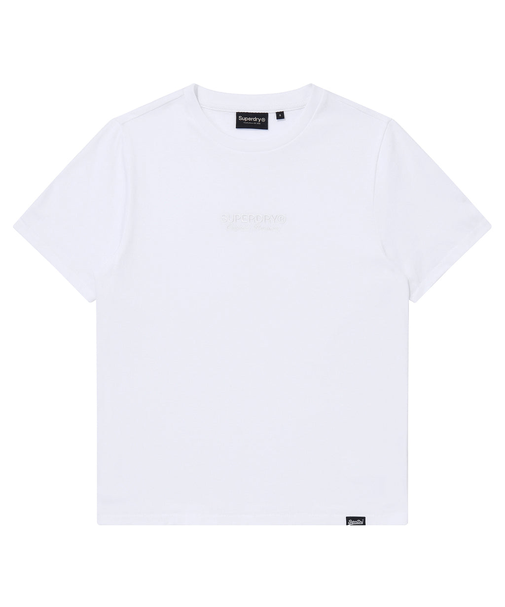 W Logo Embroidered T-Shirt