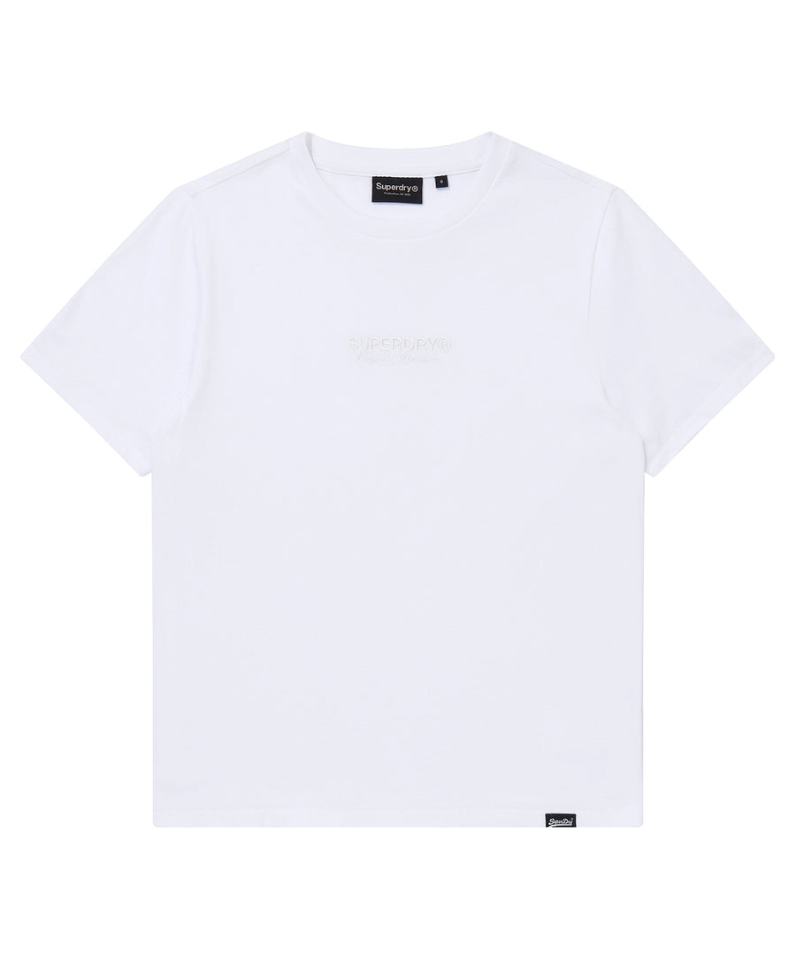 W Logo Embroidered T-Shirt
