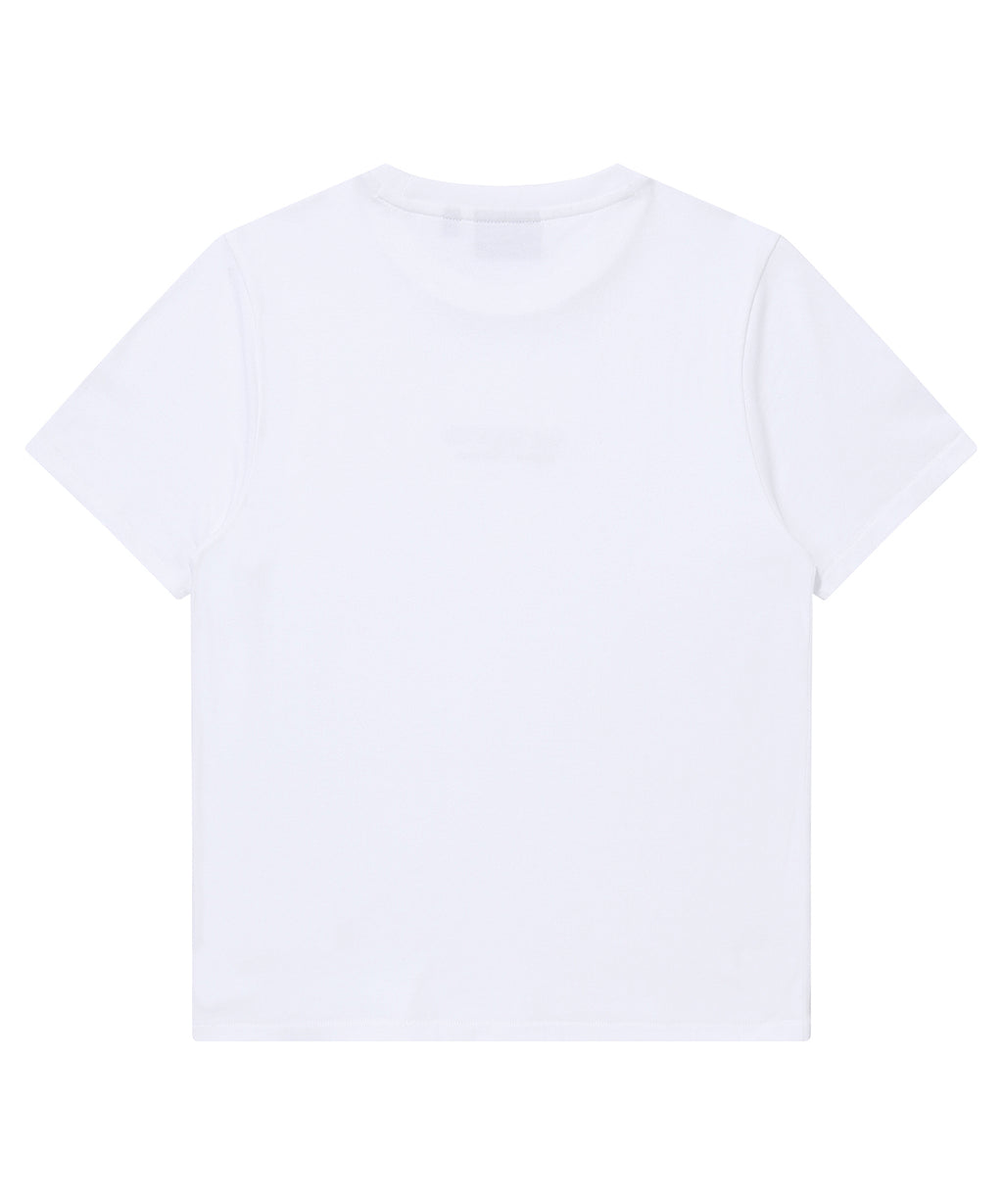 W Logo Embroidered T-Shirt