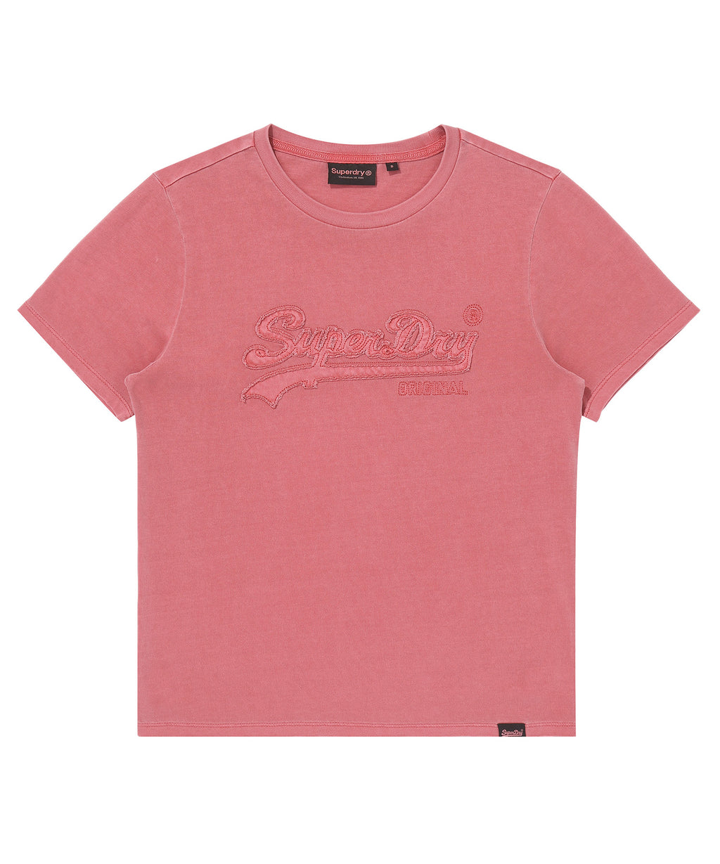 W Vintage Applique T-Shirt