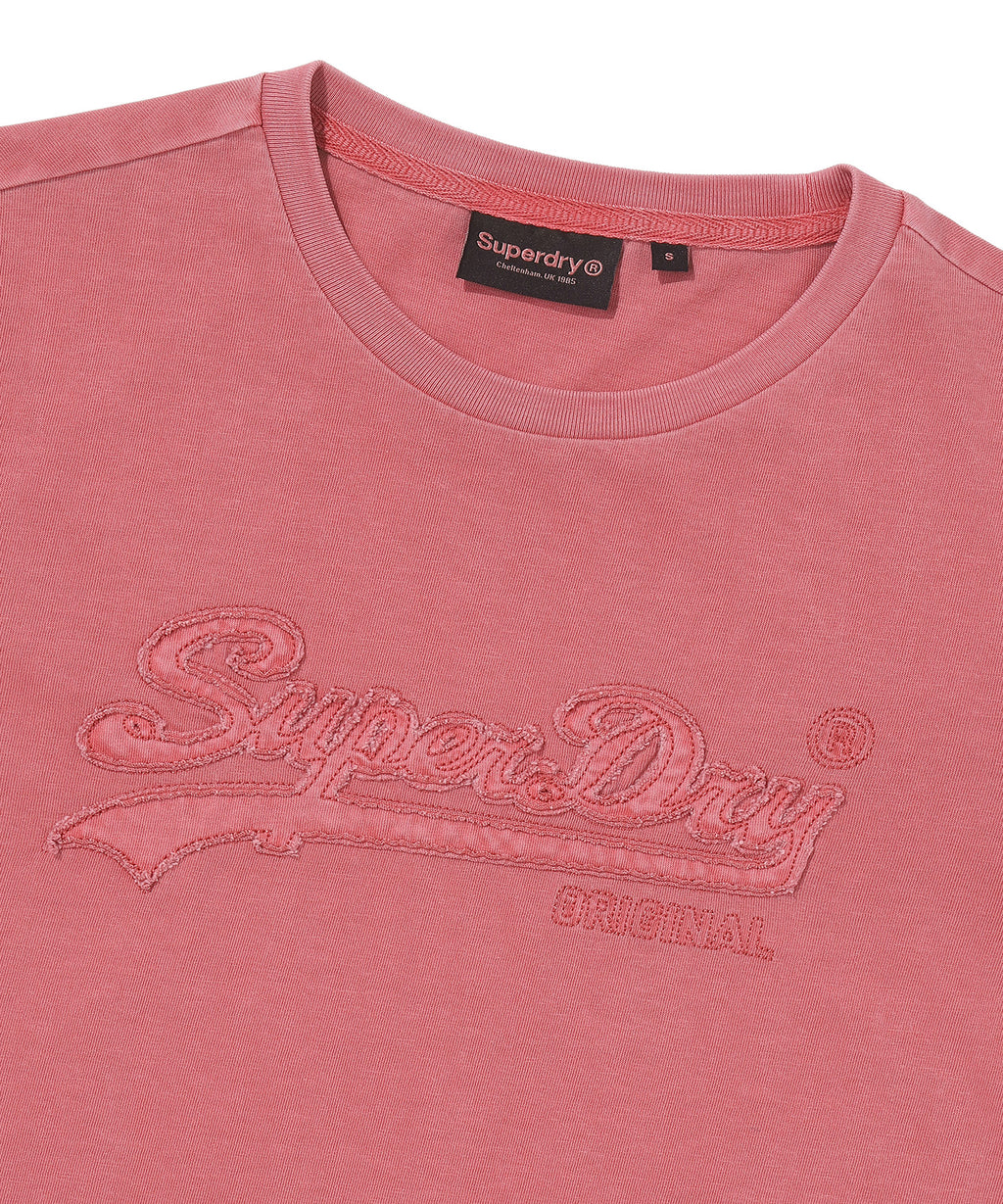 W Vintage Applique T-Shirt