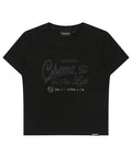 W Vintage Script Crop T-Shirt