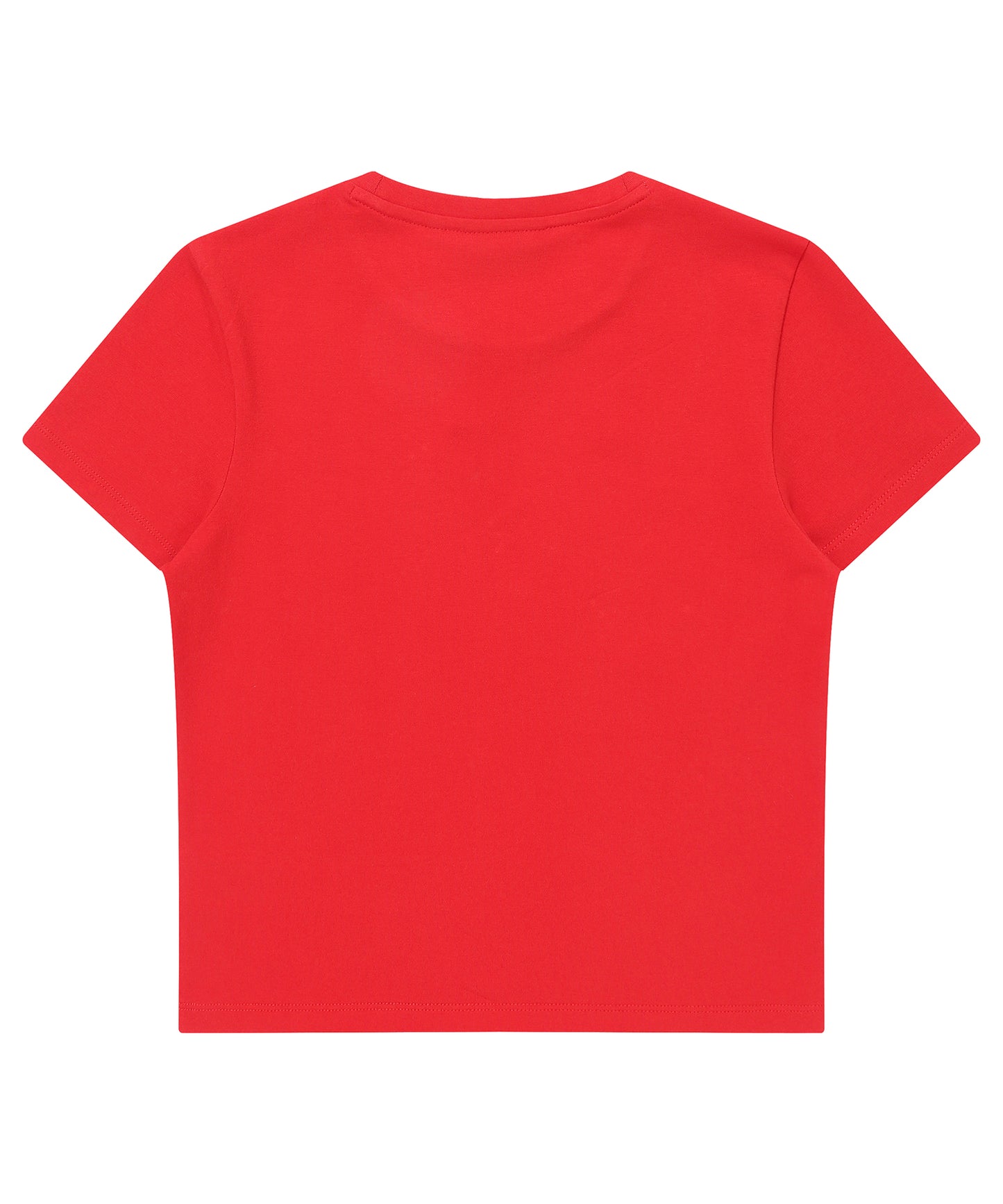 W Vintage Script Crop T-Shirt