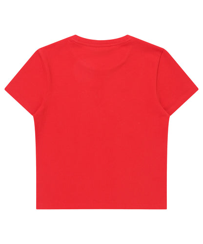 W Vintage Script Crop T-Shirt