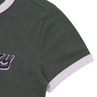 W Heart Graphic Ringer T-Shirt