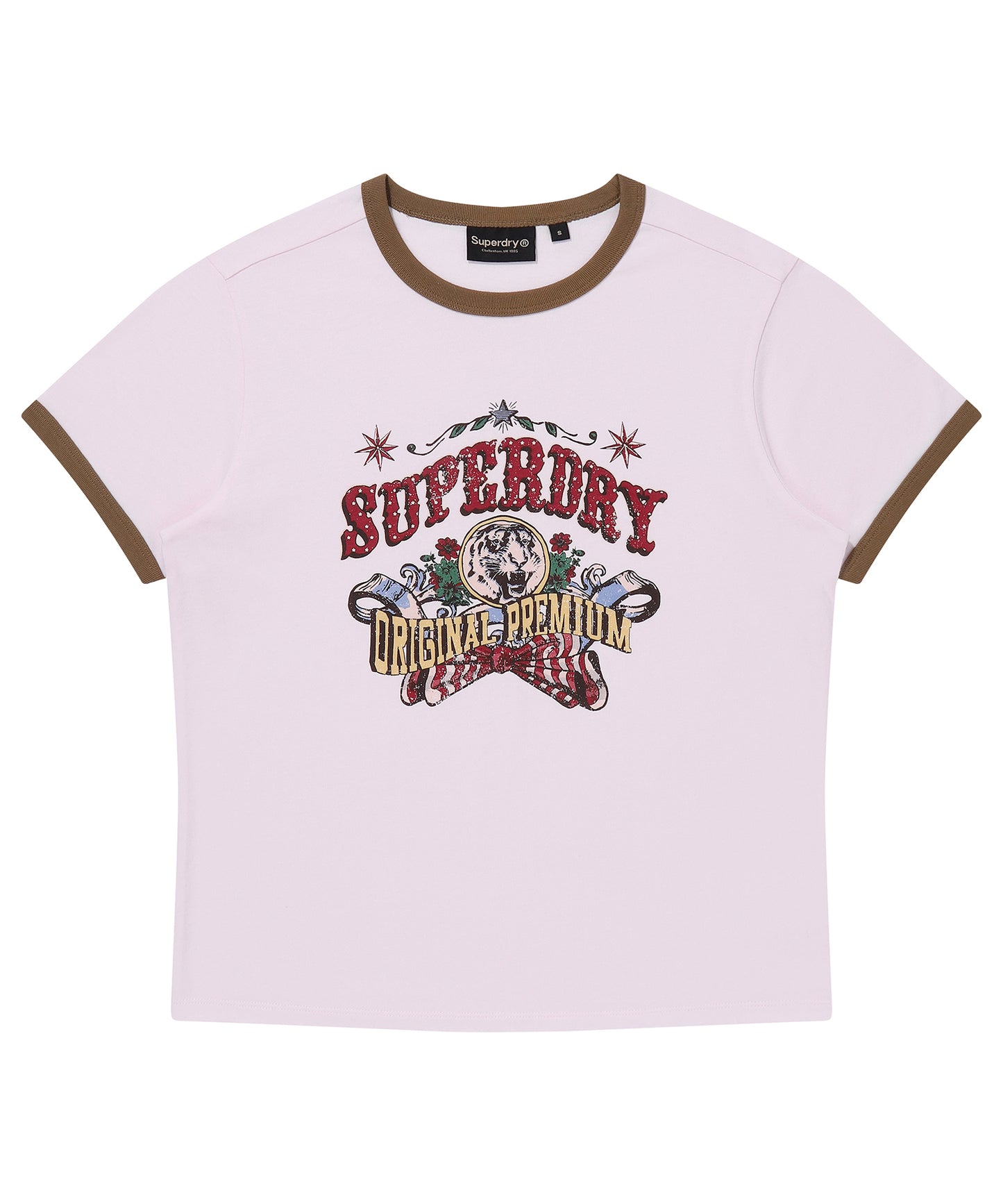 W Carnival Graphic Ringer T-Shirt