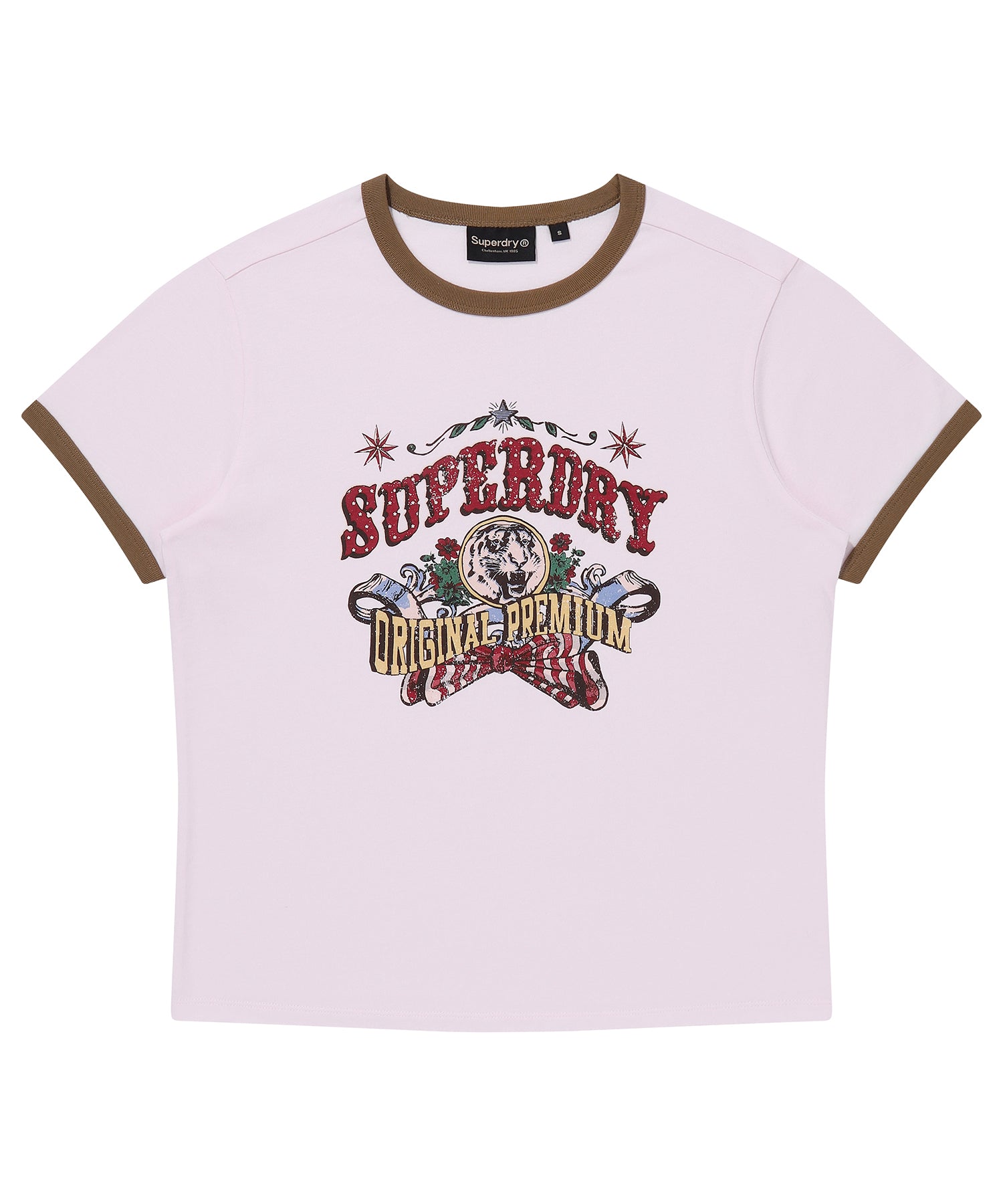 W Carnival Graphic Ringer T-Shirt