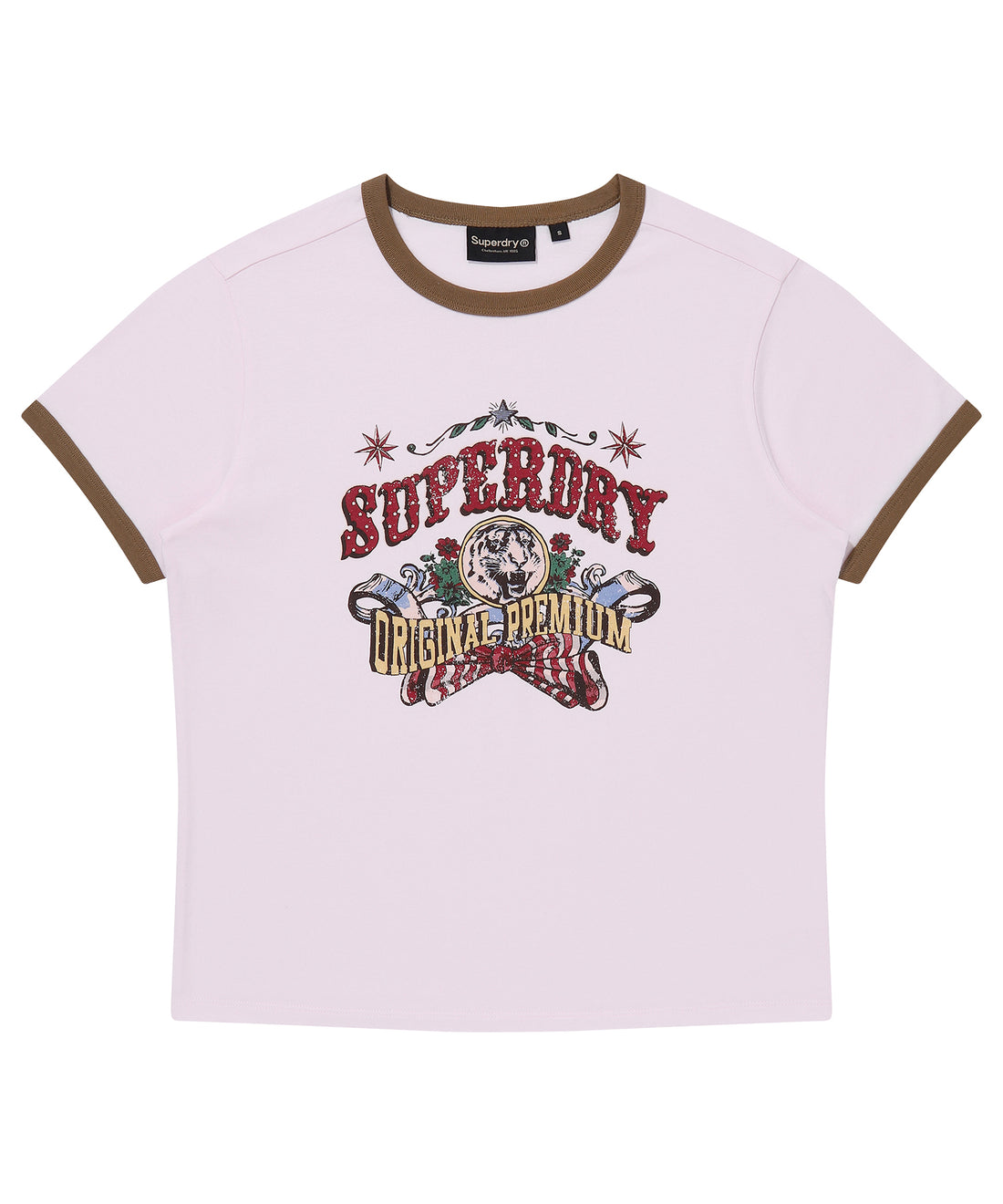 W Carnival Graphic Ringer T-Shirt