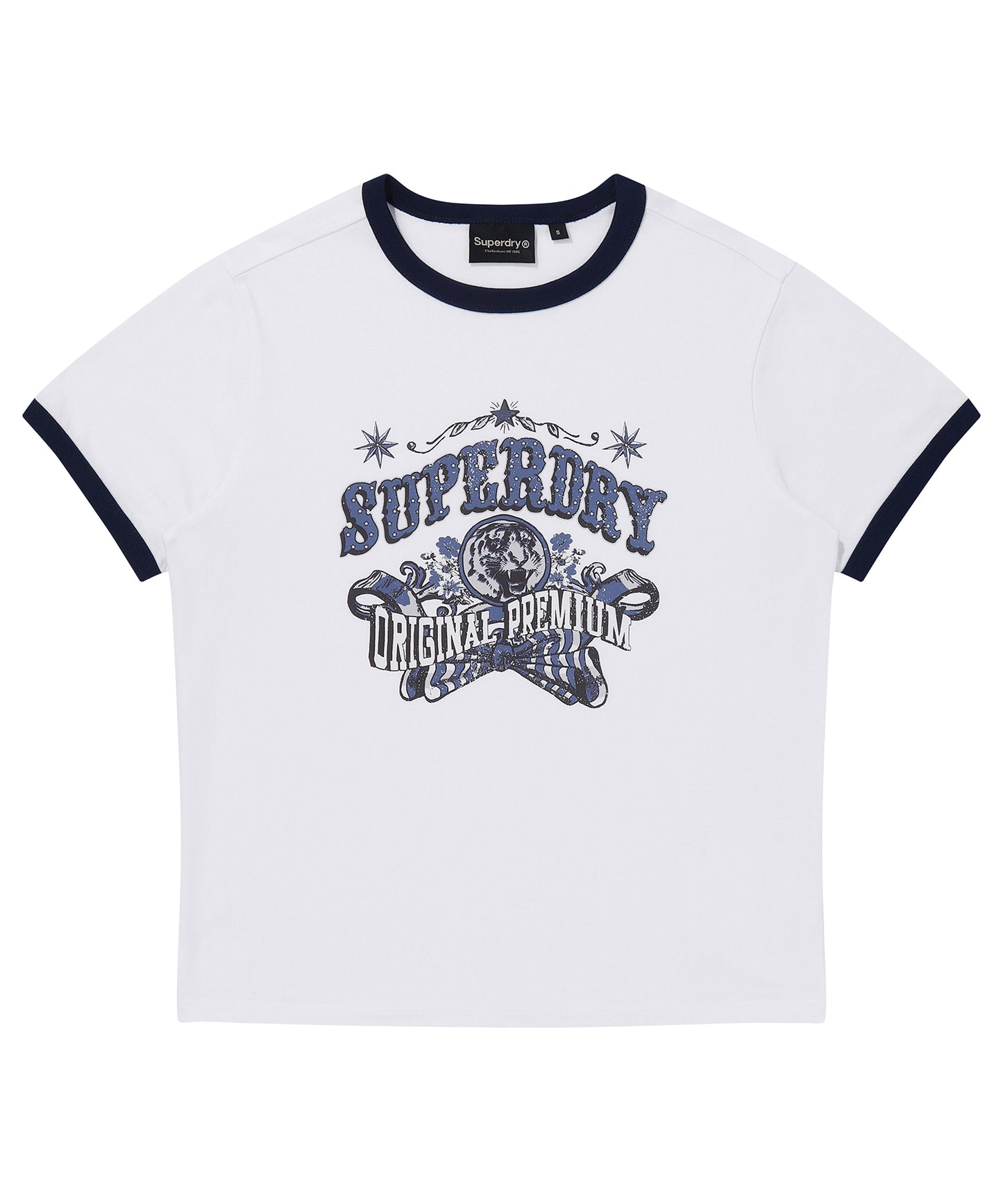 W Carnival Graphic Ringer T-Shirt