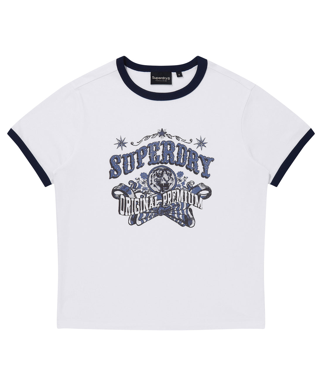 W Carnival Graphic Ringer T-Shirt