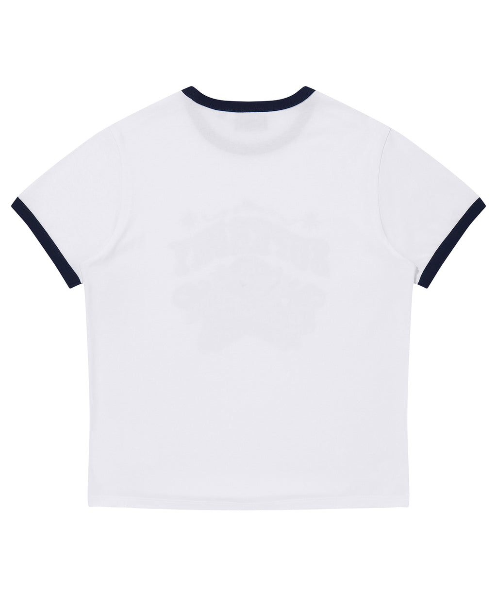 W Carnival Graphic Ringer T-Shirt