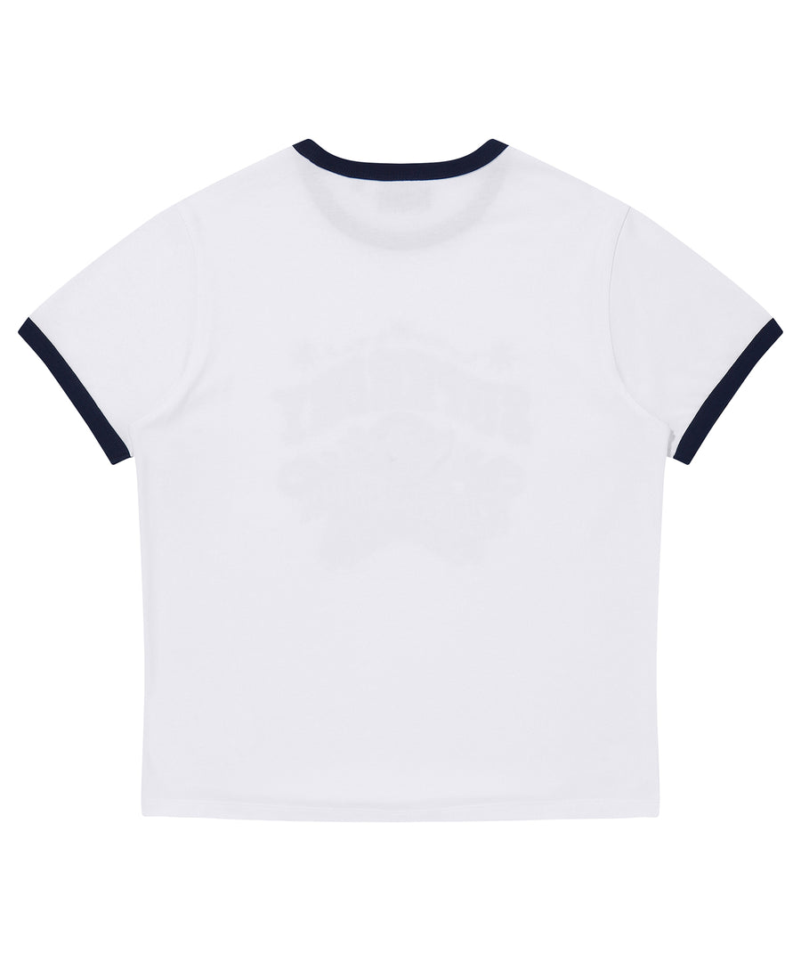 W Carnival Graphic Ringer T-Shirt