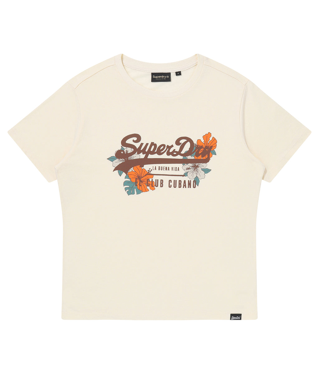 W Floral Graphic T-Shirt