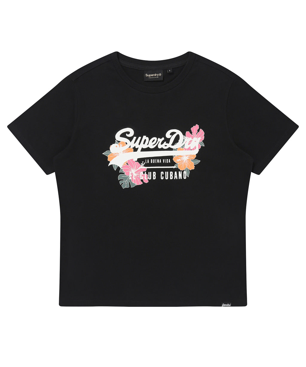 W Floral Graphic T-Shirt