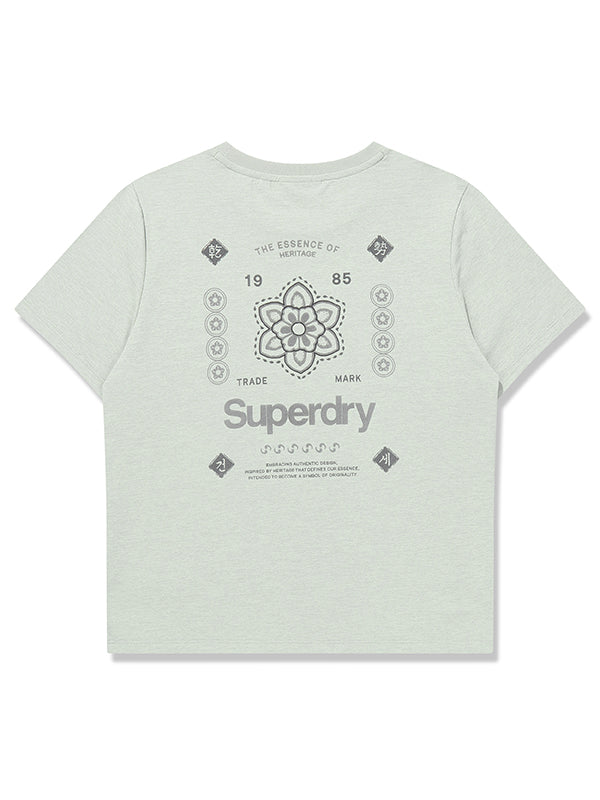 W Emblem Logo Print T-Shirt