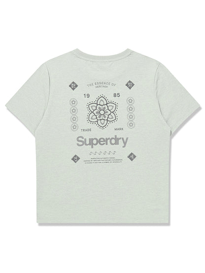 W Emblem Logo Print T-Shirt