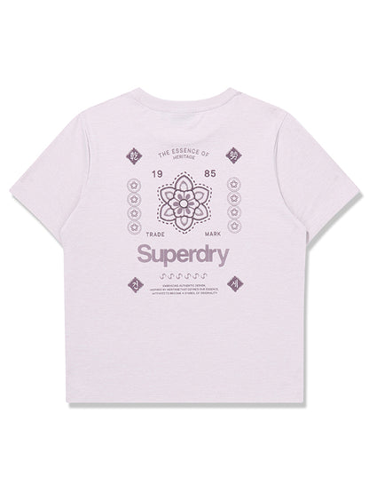 W Emblem Logo Print T-Shirt