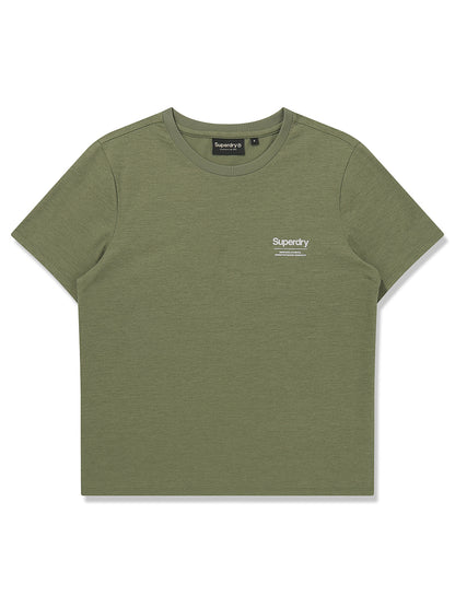 W Emblem Logo Print T-Shirt