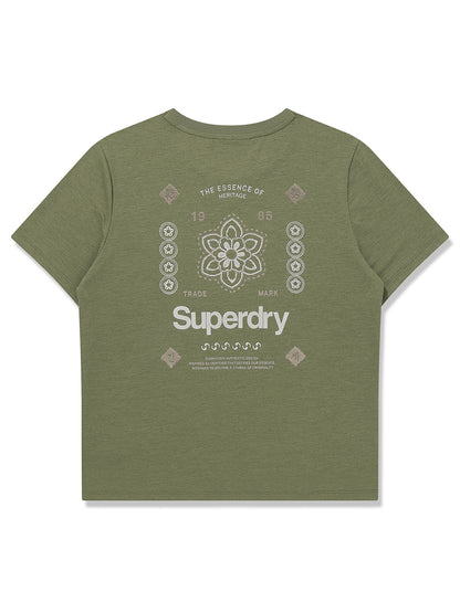 W Emblem Logo Print T-Shirt