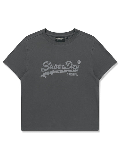 W Star Pattern Logo T-Shirt