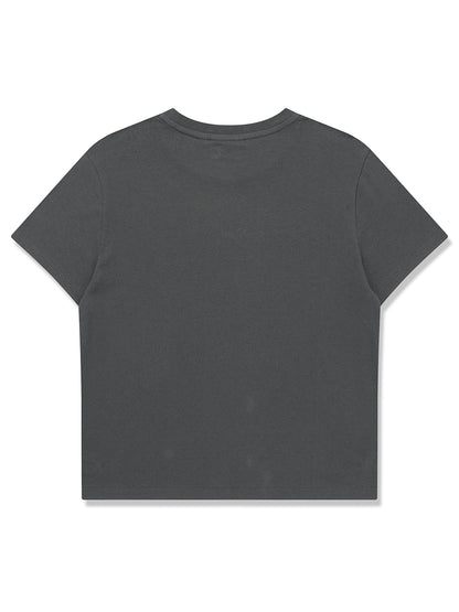 W Star Pattern Logo T-Shirt