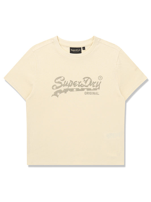 W Star Pattern Logo T-Shirt