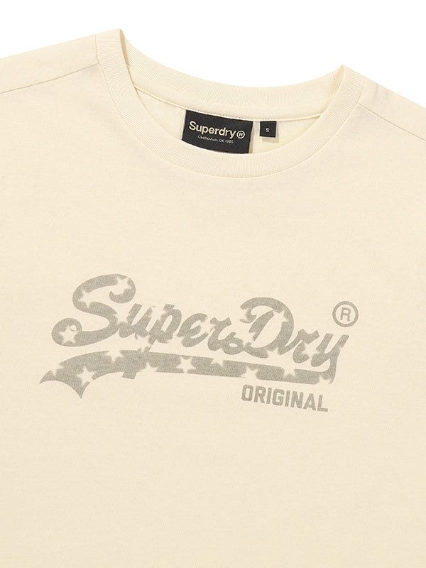 W Star Pattern Logo T-Shirt