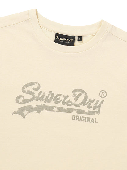 W Star Pattern Logo T-Shirt