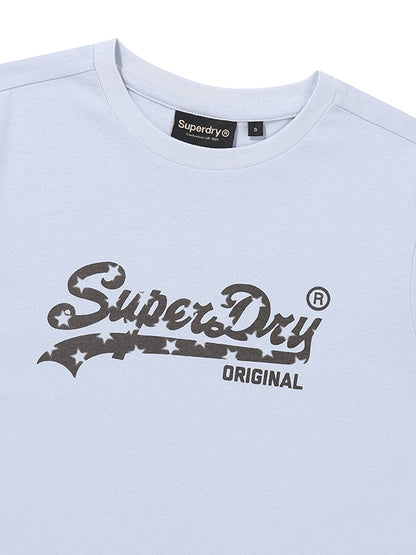 W Star Pattern Logo T-Shirt