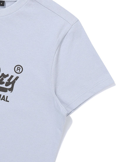 W Star Pattern Logo T-Shirt