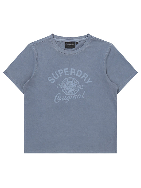 W Crest Graphic Dyed T-Shirt