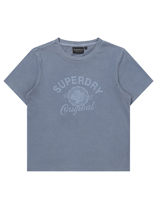 W Crest Graphic Dyed T-Shirt