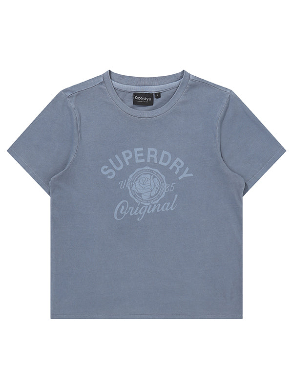 W Crest Graphic Dyed T-Shirt