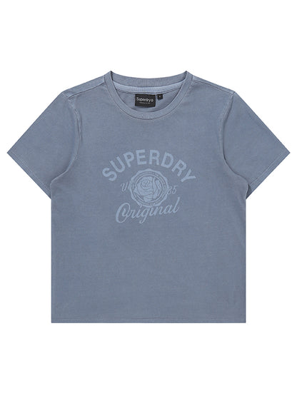 W Crest Graphic Dyed T-Shirt