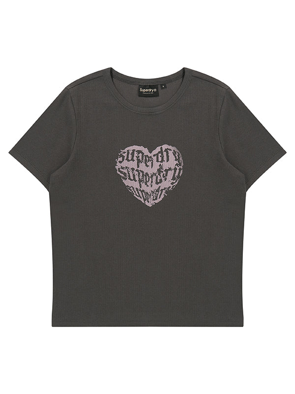 W Heart Logo T-Shirt