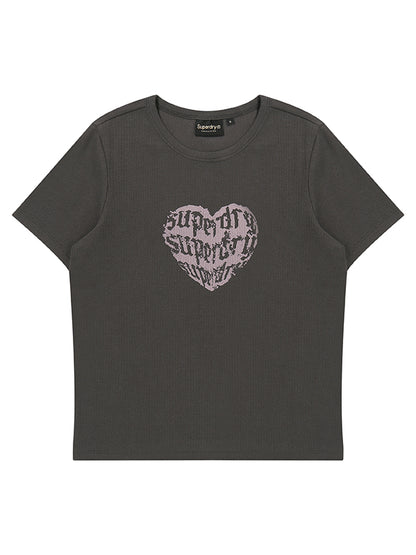 W Heart Logo T-Shirt