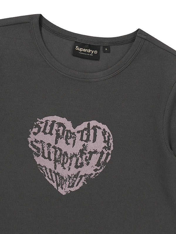 W Heart Logo T-Shirt