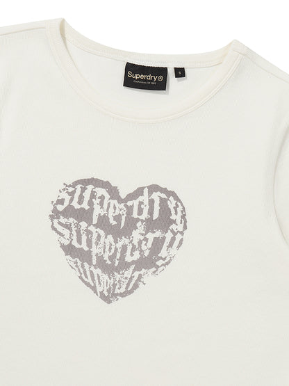 W Heart Logo T-Shirt