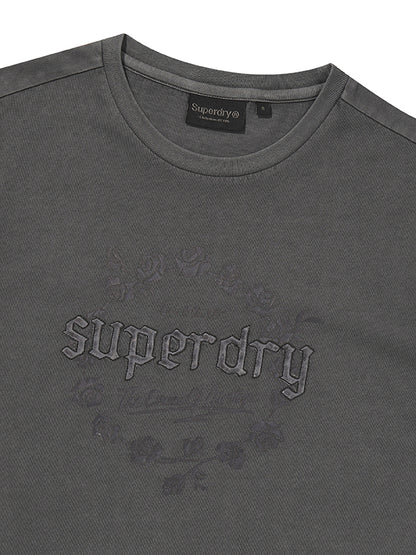 W Rose Graphic Dyed T-Shirt